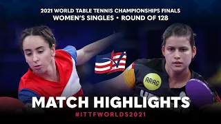 Izabela Lupulesku vs Petrissa Solja | 2021 World Table Tennis Championships Finals | WS | R128