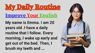 My Daily Routine | Improve your English | Learning English Speaking | Learn English Speaking