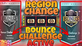 Bounce challenge Problem Solved | How to Change Region in Pubg Mobile | Redeem 600 UC | Not Charlie