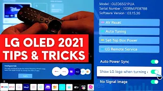 LG OLED 2021 G1 and C1 Tips and Tricks, Hidden Features, Settings Part II