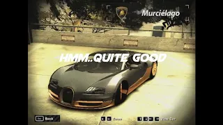 Need For Speed Most Wanted Free Roam Bugatti Veyron Super Sport (MOD)