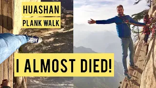 Most Dangerous and Deadliest Hike! Huashan Mountain - Sky Plank Walk