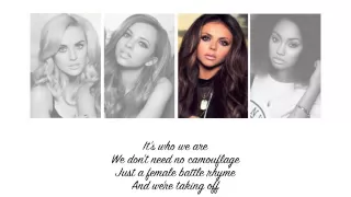 Little Mix - Salute (Lyrics + Parts on Screen)