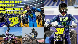 Haiden Deegan #38 Highlights from Supercross FINALS in SLC, UT  @Deegan38 @deegansunleashed