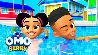 Fun At the Pool! | Water Safety Kids Song | OmoBerry