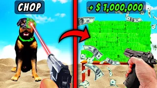 Everything I SHOOT Becomes MONEY In GTA 5!