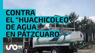 ¡A salvarlo! Comunidades del Lago de Pátzcuaro van contra el “huachicoleo” de agua
