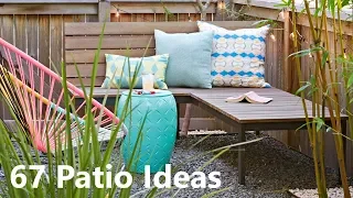 Patio Ideas (67 Wonderful Outdoor Living Spaces)