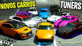 ROLEZINHO com *NOVOS CARROS* da DLC Tuners do GTA V Online