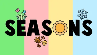 Seasons in English | The Four Seasons | English Vocabulary