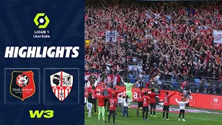 STADE RENNAIS FC - AC AJACCIO (2 - 1) - Highlights - (SRFC - ACA) / 2022-2023