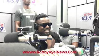 Sarkodie’s full interview on HitzFM, Explains about the mark on his forehead + Cardi B issues