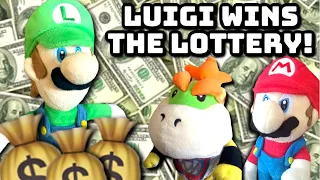 Fire Mario Pals: Luigi Wins The Lottery!