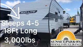 2022 Sun Lite 18RD by Sunset Park RV