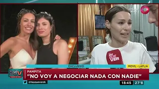 Pampita: 'A mi ex niñera siempre la traté con cariño y respeto'