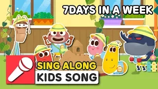 7 DAYS IN A WEEK | LARVA KIDS | LEARNING SONGS | NURSERY RHYME | SING ALONG | KIDS SONG | 2 MIN