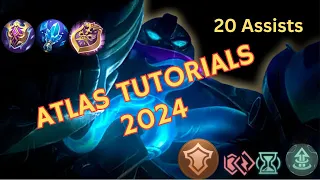 ATLAS TUTORIALS 2024 - Tips and Tricks how to use Atlas and the best emblem and build.