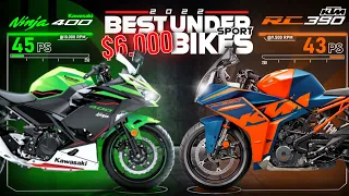 2022 Kawasaki Ninja 400 vs KTM RC 390 ┃Best Under $6.000 Sport bike