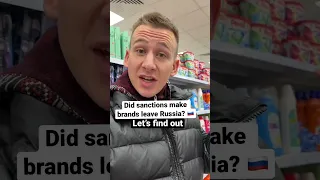 Did sanctions make brands leave Russia?