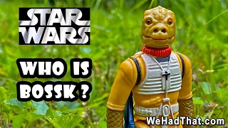 Vintage Star Wars Bossk action figure review Kenner 1980 The Empire Strikes Back