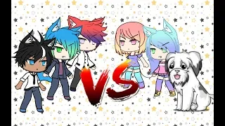 КВН 🎭Жены vs мужей🎭 Gacha live