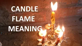 Candle flame meaning & Candle fire interpretation for Magic Spells. Candle reading