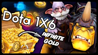 INFINITE Gold Machine!! Alchemist in Dota 1x6