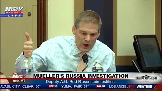 MUST WATCH: Rep. Jim Jordan BLASTS A.G. Rosenstein Over FBI Bias Allegations Against Trump (FNN)