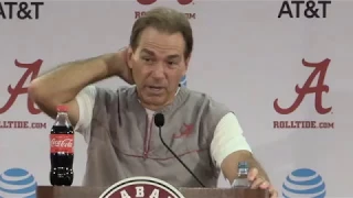 Nick Saban on when a girlfriend dumped him