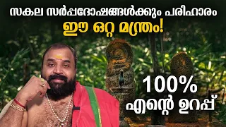 സകല സര്‍പ്പദോഷങ്ങള്‍ക്കും പരിഹാരം ഈ ഒറ്റ മന്ത്രം! എന്റെ ഉറപ്പ് | Mantra To Remove Naga & Sarpa Dosha