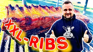 XXL SPARE RIBS GRILLEN OHNE SMOKER —- Klaus grillt