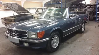 Mercedes 350 SL Restoration (R107)