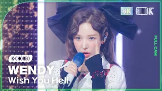 [K-Choreo 8K] 웬디 직캠 'Wish You Hell' (WENDY Choreography) l @MusicBank 240315