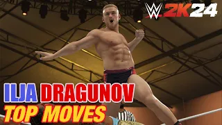 Ilja Dragunov Top Moves, Signatures, Finisher | WWE 2K24