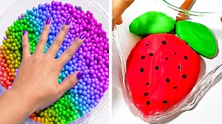 Extremely Relaxing Slime ASMR! Oddly Satisfying Slime Videos... 3098