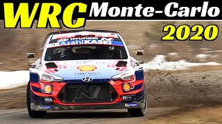 WRC Rallye Monte-Carlo 2020 - Vendredi/Friday PS 4/7 St-Clement-Sur-Durance/Freissinieres - Action!