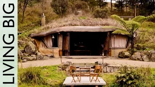 Magical Hobbit-Like Eco Cave House