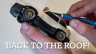 How To Make A Clay Ae86 Drift Car! - Rims & Body - Time lapse Art | part: 8