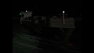 Ship Simulator:Container ship docks at Pillar Point, Hong Kong