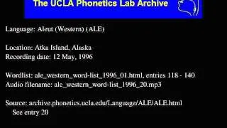 Aleut audio: ale_western_word-list_1996_20