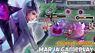 Marja Mid Lane Pro Gameplay | New Skin Aquatic Charisma | Arena of Valor Liên Quân mobile CoT