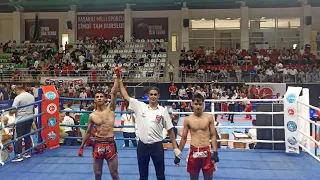 MARDİN TÜRKİYE KİCK BOKS ŞAMPİYONASI - ENES KOYUNCU - 67 KG LOWKİCK YARI FİNAL MAÇ ÖZETİ