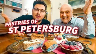 Russian Desserts Tour in St. Petersburg (ft. Grandma + Grandpa)