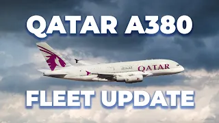 What’s Happening With Qatar Airways’ Airbus A380 Fleet?
