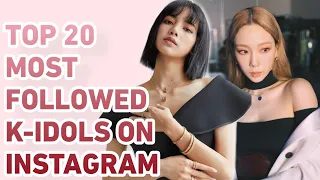 20 Most Followed K-idols on Instagram