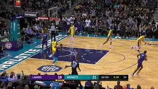 1st Quarter, One Box Video: Charlotte Hornets vs. Los Angeles Lakers