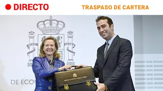 CARLOS CUERPO: El NUEVO MINISTRO recibe de CALVIÑO la CARTERA de ECONOMÍA | RTVE