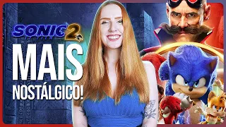 SONIC 2: É MELHOR E MAIS NOSTÁLGICO! | Análise sem spoilers + Cena Pós Créditos