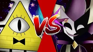 Bill Cipher VS Dimentio (Gravity Falls VS Super Paper Mario) [10th Animation Battle Special!]