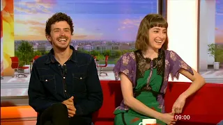 Drake & Morwenna Pronounce  POLDARK  interview [ with subtitles ]